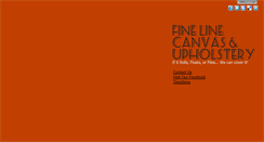 Desktop Screenshot of finelinecanvas.com